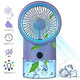 MACHITO【2020年夏限定版】 冷風扇 冷風機 卓上冷風機 扇風機 小型 ミニ冷風扇 ミニエアコンファン 小型クーラー コンパクト 省