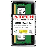 A-Tech 8GB RAM ASUS ExpertCenter PN64、PN64-E1、PN65 Mini PC用 | DDR5 5600MHz PC5-44800 SODIMM 1.1V 262ピン ノンECC SO-DIMM メモリアップグレード