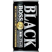 ★激レア★【未使用保管品】BOSS coffee B-3 2000年 Mサイズ Amazon.co.jp: サントリー BOSS 無糖ブラック 185g × 3ケース(1