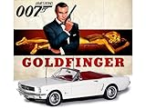 Motormax フォード マスタング ミニカー 1/24 MUSTANG コンバーチブル 1964 映画007 ゴールドフィンガー [並行輸入品]