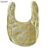 オーシャン＆グラウンド｜ベビースタイ｜自転車柄｜イエロー