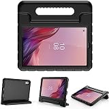 ProCase レノボ Tab M9/NEC LAVIE Tab T9 9インチ 2023年発売 キッズケース 耐衝撃 軽量 ハンドル スタンド 対応機種：Lenovo Tab M9 2023発売（ZAC30178JP ZAC30157JP ZAC50029JP）/NEC LAVIE Tab T9 2023発売(T0975/GAS、TAB09/H01、TAB09/H02)-ブラック