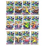 【水につけて膨らむおもちゃ】ふたたび ふくらむんです！ 恐竜パック １２個セット ５倍にふくらむ！