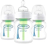 Dr. Brown's Options 5 Ounce Wide Neck Bottles - - D1470CD5 by Dr. Brown's