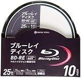 VERTEX BD-RE 繰り返し録画用 1-2倍速 10枚スピンドルケース BDE-25SP10V2