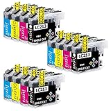 ブラザー用LC213互換インクカートリッジ 4色12本セット ICチップ付け LC213-4PKインク (3BK /3C/3M/3Y) 対応機種：DCP-J4220N-B/W DCP-J4225N DCP-Ｊ4220N MFC-J4720N MFC-J4725N MFC-J5820DW MFC-J5720CDW MFC-J5620CDW MFC-J5820DN