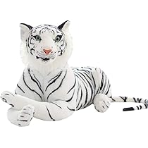 リアル　ホワイトタイガー ぬいぐるみ 約75cm リアル ホワイトタイガー ぬいぐるみ 約75cm Amazon.co.jp