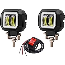 Amazon.co.jp: X-STYLE バイク フォグランプ led カットライン