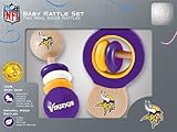 Minnesota Vikings Baby Rattle Set