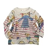 DENIM DUNGAREE ストレッチデニムクレヨンPTウラケ　BABY TEE 11OW生成 BS(80)