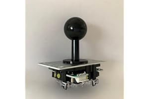 三和電子 【静音】 動作位置可変スイッチ採用レバー 黒 基板タイプ ジョイスティック レバー 平鉄板 シャフトカバー付 JLX-TPML-8YT-SK-K