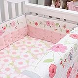 Nurture Imagination Airflow Crib Bumper 4 Piece Set, Garden District by Nurture Imagination