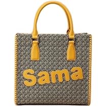 Samantha Thavasa ST スクエアトートバッグ ターメリック サマンサタバサ Samantha Thavasa ST Jacquard サマタバスクエア