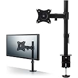 Amazon Co Jp Bestek Pc モニター アーム 液晶ディスプレイ アーム クランプ式 水平多関節 17 27インチ対応 Btss01bk パソコン 周辺機器