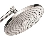 HotelSpa® Emerald High-Fashion 8 Inch Rainfall Shower-Head with 120 Jets and 12 Inch Height/Angle Ad
