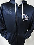 Tennessee TitansメンズサイズSmall Full Zip Attn 106スクリーンプリント&刺繍リバーシブルジャケットS