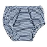 (コシラーナ) Cosilana オーガニックコットン　ボーイズ ブリーフパンツ ブルーストライプ サイズ 140 (140)