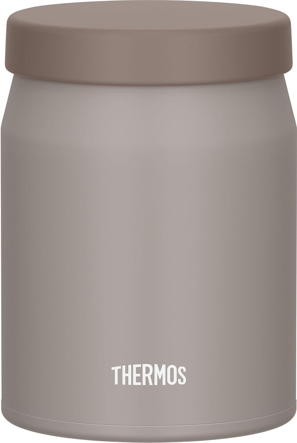 【食洗機対応モデル】 サーモス 真空断熱スープジャー 500ml グレージュ 洗いやすさを追求したパッキン一体構造 まる洗ユニット 洗うパーツ3つでお手入れ簡単 保温保冷 JEF-500 GG