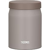 【食洗機対応モデル】 サーモス 真空断熱スープジャー 500ml グレージュ 洗いやすさを追求したパッキン一体構造 まる洗ユニット 洗うパーツ3つでお手入れ簡単 保温保冷 JEF-500 GG