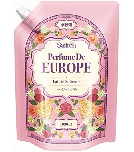 Amazon | 香りサフロン柔軟剤パフュームドヨーロッパ ローズブーケの