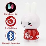 Alilo Bluetooth Honey Bunny子供mp3プレーヤーBilingualストーリーSong レッド