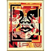 額装済/Obey Face 01 /Shepard 手書きサイン入り（オベイ） 額装済/Obey Face 01 /Shepard 手書きサイン入り（オベイ）