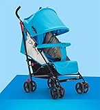 (ヘラサ)Herasa　ベビーカー　折りたたみ　軽量　通気性良い　ベビーカー バギー uvカット【対象月齢:0ヶ月~3歳頃】 (青)