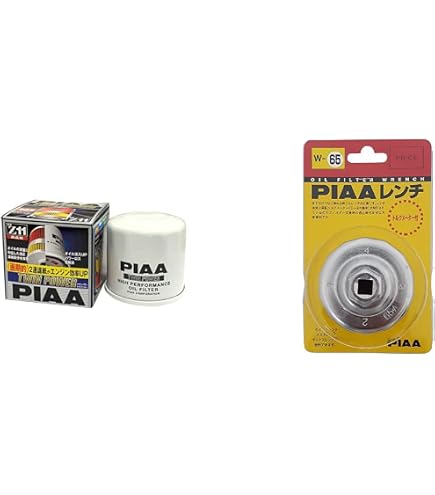 Amazon | PIAA オイルフィルター ツインパワー+マグネット 1個入