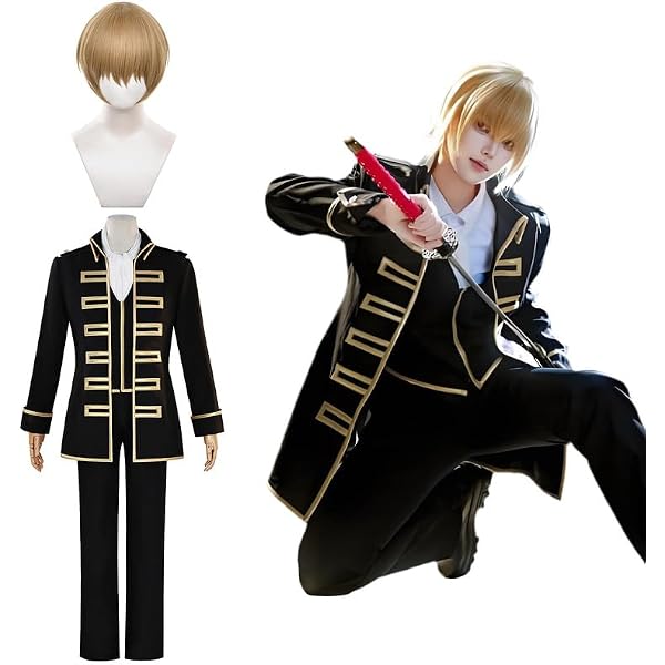 Amazon.co.jp: コスプレ衣装 銀魂 土方十四郎 コスプレ 真選組 眼帯