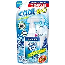Amazon | アイスノン シャツミスト ミントの香り 大容量 つめかえ用 