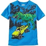 OSHKOSH(オシュコシュ) オシュコシュ オリジナル グラフィックティ ブルー トップス半袖Tシャツ 12歳【並行輸入】