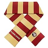 Florida State Seminoles公式NCAA Striped Rugby Scarf by Forever Collectibles 380653
