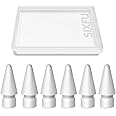 Replacement Pen Tip for Apple 2nd / 1st Gen Nib, Pro 2nd/1st Generation Pencil Tip Attachment (6 Pack)