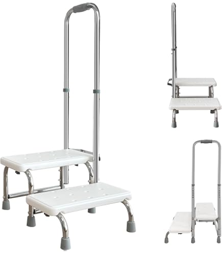 Amazon｜YAKINO 踏み台 脚立 2段ステップ台 足置き台 ペットスロープ