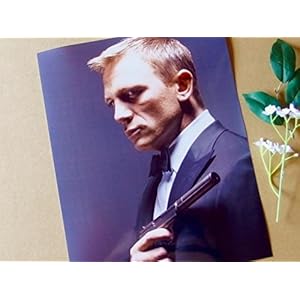 特大写真、007、ダニエル・クレイグ、ボンドの肖像