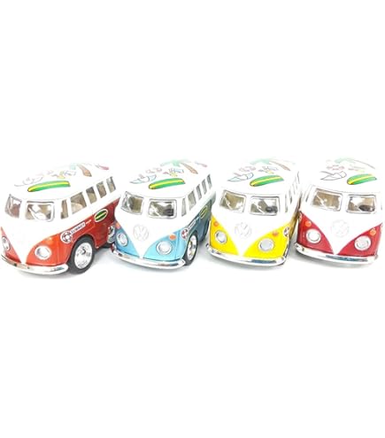 Amazon.co.jp: ミニミニ ワーゲンバス パステルカラー お得な4色