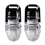 フィッシュクリップ特大２個セット（ブラック）FT-CP2BK 日本製