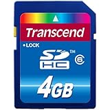 Transcend SDHCカード Class6 4GB TS4GSDHC6