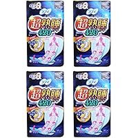 【まとめ買い】ソフィ 超熟睡ガード 420 10枚(くるっとテープつき)〔生理用ナプキン 夜用〕【&times;4個】