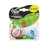 Tommee Tippee Soother (0-6 Months,Assorted Colors) by Tommee Tippee