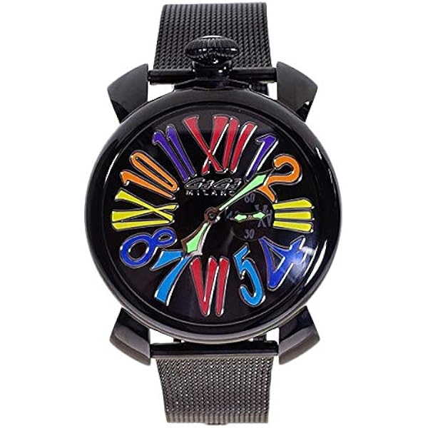 Amazon.co.jp: ガガミラノ クロノ スポーツ45MM クロノグラフ 腕時計