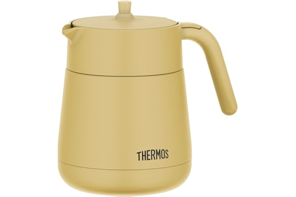 サーモス 真空断熱ティーポット ストレーナー付き 700ml ベージュ TTE-700 BE