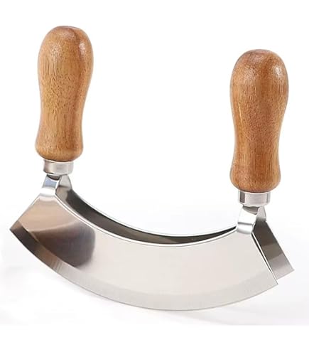 オリーブ製 / ハーブ用チョッパー &ボード　イタリア製 オリーブ製 / ハーブ用チョッパー &ボード イタリア製