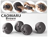 4pcs/set Vent Human Face Ball Anti-stress Ball of Japanese Design Cao Maru Caomaru-gray [並行輸入品]