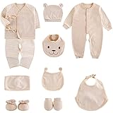 (コ-ランド) Co-land ベビー服 新生児 赤ちゃん ロンパース ベビー用品 出産準備 ベビー カバーオール 出産祝い ギフト セット C