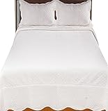 Infinite Coverlet/Bed Spread Twin, Ivory, 1264-T