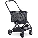 JOOVY（ジュービー） BOOT ブート 折りたたみ式 ショッピングカート ショッピングキャリー【正規品】 キャリーカート 前押し 四輪 アウトドア (ブラック)