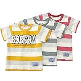 Bobson 半袖Tシャツ(80～130cm) キムラタンの子供服 レッド 120 ( 77308x77808-151b )