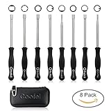 キャブレター調整キット COOFEL キャブレターツール 8本セット ケース付 小型モータ用 調整工具