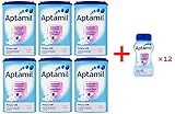 Aptamil(アプタミル) 乳児用粉ミルク 900g 6個 + 液体ベイビーミルク200ml 12個セット【新生児～食欲旺盛な赤ちゃんや後期月齢向け】